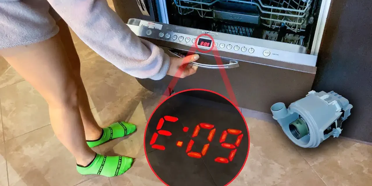 Ошибка E09 в посудомоечной машине Ошибка E09 в посудомоечной машине