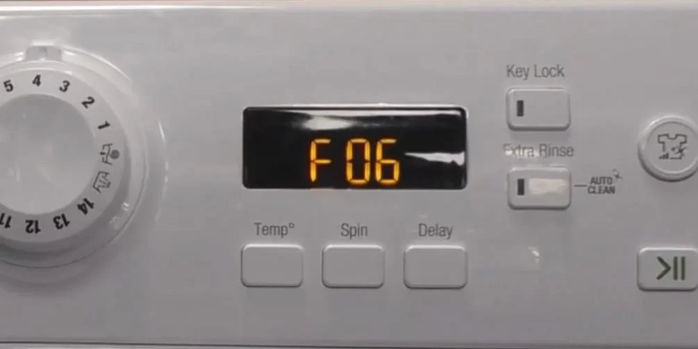 Ошибка F06 в стиральной машине Indesit Ошибка F06 в стиральной машине Indesit