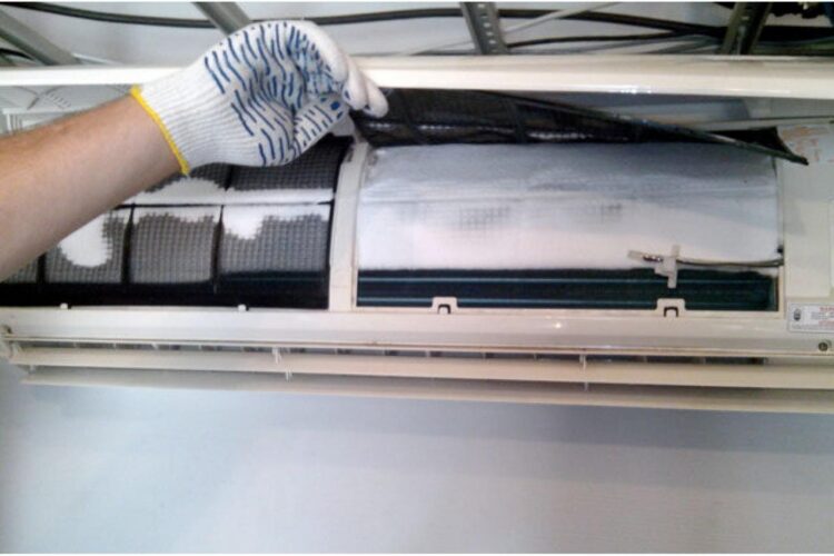 лед на внутреннем блоке кондиционера